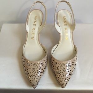 Anne Klein slingback heels - NWOT